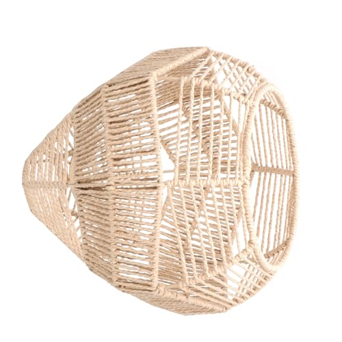 CLISPEED Wand Deckenlampe Gewebter Hängender Lampenschirm Simulierter Rattan Stil Dekorative Abdeckung Hotel Bar Wohnzimmer Schlafzimmer Beleuchtung CLISPEED Wand Deckenlampe Gewebter Hängender Lampenschirm Simulierter Rattan Stil Dekorative Abdeckung Hotel Bar Wohnzimmer Schlafzimmer Beleuchtung von CLISPEED