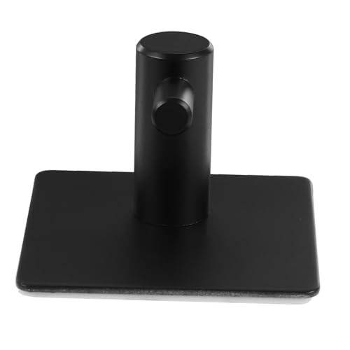 CLISPEED Wand Haken Selbstklebend Schwarz Starker Klebehaken für Badezimmer Handtücher und Küche ohne Bohren Design Langlebig und Praktisch von CLISPEED