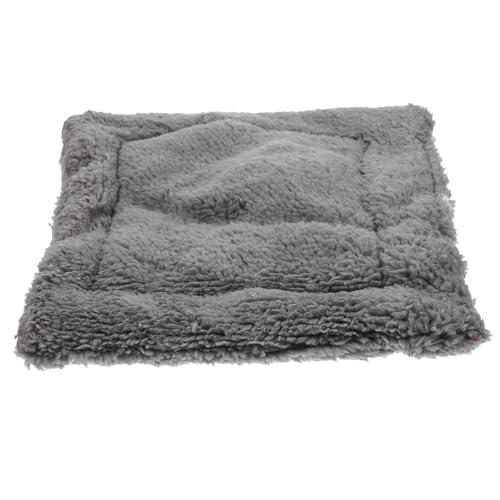 CLISPEED Warme Weiche Kuscheldecke für Kleine Haustiere Schlafmatte für Meerschweinchen Hamster Chinchilla Igel Großes Komfortables Nest für Kleintiere für Käfige und Gehege von CLISPEED