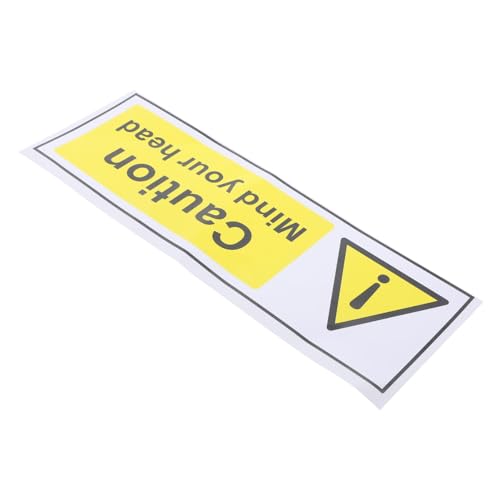 CLISPEED Warnaufkleber Caution Sign Sticker Selbstklebend Ölbeständig Pp synthesepapier Warnschild Sicherheitshinweis für Innen Außen CLISPEED Warnaufkleber Caution Sign Sticker Selbstklebend Ölbeständig Pp synthesepapier Warnschild Sicherheitshinweis für Innen Außen von CLISPEED
