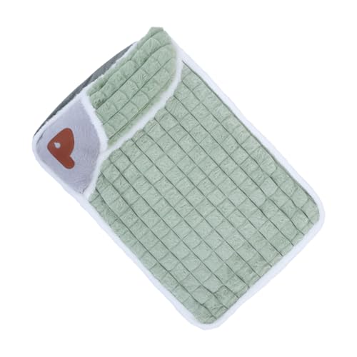 CLISPEED Waschbares Haustierkissen mit Abnehmbarem Bezug Gepolsterte Wärmende Hundebox Matte Beruhigendes Hundebett für Große Mittlere und Kleine Hunde von CLISPEED