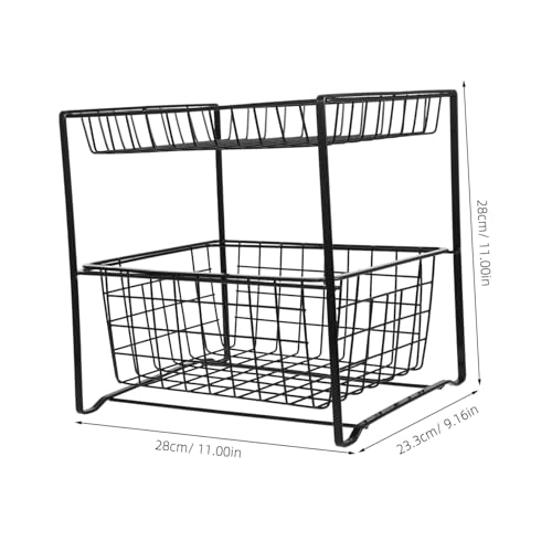 CLISPEED Waschbecken Organizer Küchen und Badschrank Regal Platzsparend Doppellagig Robust Einfach zu Montieren Effiziente Raumnutzung für Saubere Arbeitsplatte und Schrankordnung CLISPEED Waschbecken Organizer Küchen und Badschrank Regal Platzsparend Doppellagig Robust Einfach zu Montieren Effiziente Raumnutzung für Saubere Arbeitsplatte und Schrankordnung von CLISPEED