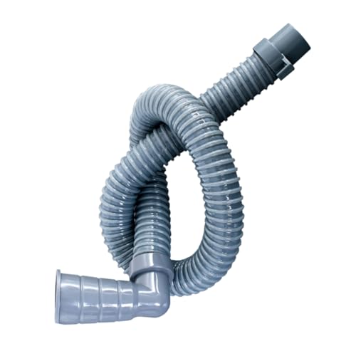 CLISPEED Waschmaschinen Ablaufschlauch Verlängerung PVC Schlauch mit Gebogenem Anschluss Verdicktes Material Elastisch Kompatibel mit Waschmaschine Spülmaschine Klimaanlage von CLISPEED