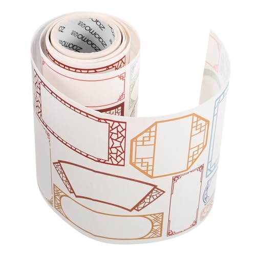 CLISPEED Washi Tape Vintage Stil Scrapbooking DIY Klebeband Leichtes Abziehbares Sticker Roll für Journal Tagebuch Basteln und Dekoration CLISPEED Washi Tape Vintage Stil Scrapbooking DIY Klebeband Leichtes Abziehbares Sticker Roll für Journal Tagebuch Basteln und Dekoration von CLISPEED