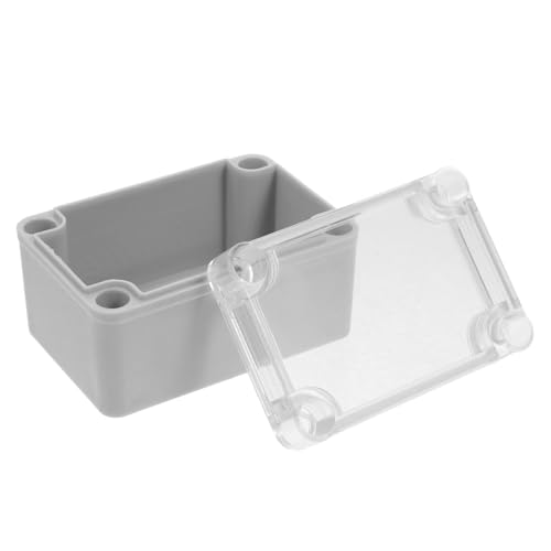 CLISPEED Wasserdichte Aufputz verteilerdose mit Transparentem Deckel Klare Abs Kabelbox für Außenbereich Schnelle Installation Vielseitige Anschlusslösung für Elektroinstallationen CLISPEED Wasserdichte Aufputz verteilerdose mit Transparentem Deckel Klare Abs Kabelbox für Außenbereich Schnelle Installation Vielseitige Anschlusslösung für Elektroinstallationen von CLISPEED