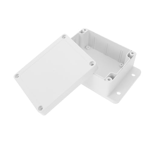 CLISPEED Wasserdichte Outdoor abzweigdose aus Robustem Abs Kunststoff mit Flansch Flammhemmend Elektrische Anschlussbox für Außenbereiche und Überwachungsgeräte CLISPEED Wasserdichte Outdoor abzweigdose aus Robustem Abs Kunststoff mit Flansch Flammhemmend Elektrische Anschlussbox für Außenbereiche und Überwachungsgeräte von CLISPEED