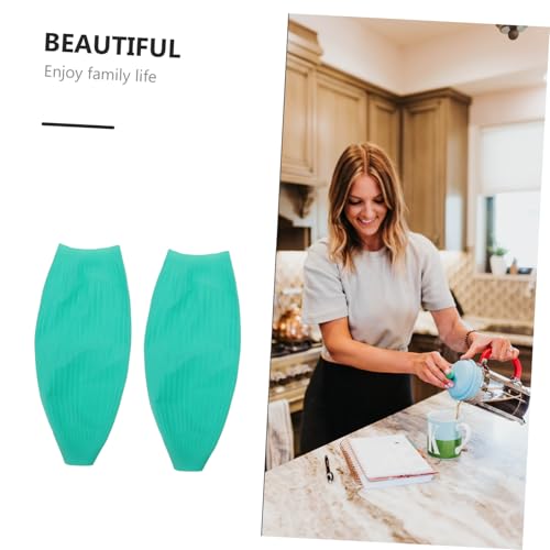 CLISPEED Wasserdichte ölbeständige Latex Ärmelschoner mit elastischem Abschluss Wiederverwendbar für Küche gewerbliche Nutzung Gartenarbeit und Reinigung bei Frauen von CLISPEED