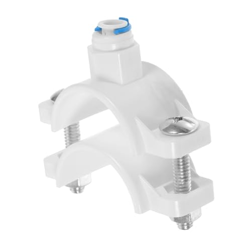 CLISPEED Wasserfilter Ablass sattelventil aus Robustem Pom Kunststoff Verschleißfest und Altersbeständig Schnellanschluss Ablaufschelle für Umkehrosmose systeme Passend für Abflussrohre CLISPEED Wasserfilter Ablass sattelventil aus Robustem Pom Kunststoff Verschleißfest und Altersbeständig Schnellanschluss Ablaufschelle für Umkehrosmose systeme Passend für Abflussrohre von CLISPEED