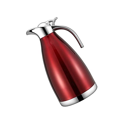 CLISPEED Wasserflasche Isolierter Wasserkocher für Wasser Weinrot Doppelwandig für Zuhause Büro und Unterwegs mit Leck Design CLISPEED Wasserflasche Isolierter Wasserkocher für Wasser Weinrot Doppelwandig für Zuhause Büro und Unterwegs mit Leck Design von CLISPEED