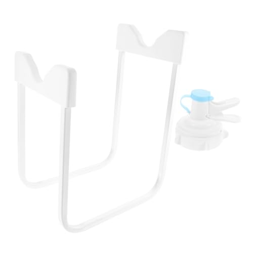 CLISPEED Wasserflaschenhalter aus Robustem Material Stabiler Wasserbehälter ständer Abnehmbar Rostfrei Platzsparend für Haushalt und Büro Geeignet Gallonen wasserkanister von CLISPEED