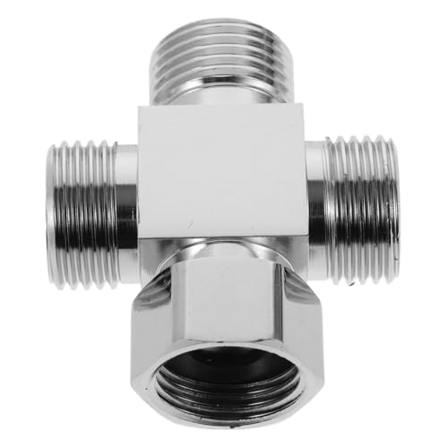 CLISPEED Wasserhahn Adapter Kupfer Wassersparend für Waschmaschine und Garten Einfache Installation Robuste und Dichte Verbindung Geeignet für Wasserleitungen von CLISPEED