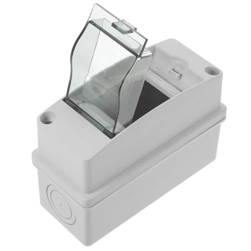 CLISPEED Wege Wasserdichter Verteilerkasten mit Transparentem Fenster Robuste Elektro Verteilerbox für Innen und Außen Wetterfeste Stromverteilungsschutzbox für Ladepunkte und Haushalte CLISPEED Wege Wasserdichter Verteilerkasten mit Transparentem Fenster Robuste Elektro Verteilerbox für Innen und Außen Wetterfeste Stromverteilungsschutzbox für Ladepunkte und Haushalte von CLISPEED