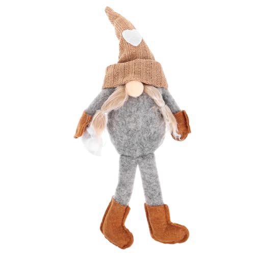 CLISPEED Weihnachtlicher Dekofigur Strickmütze Tischdeko Robust Niedliche Zwergpuppe Festliche Geschenkidee für Zuhause und Party CLISPEED Weihnachtlicher Dekofigur Strickmütze Tischdeko Robust Niedliche Zwergpuppe Festliche Geschenkidee für Zuhause und Party von CLISPEED