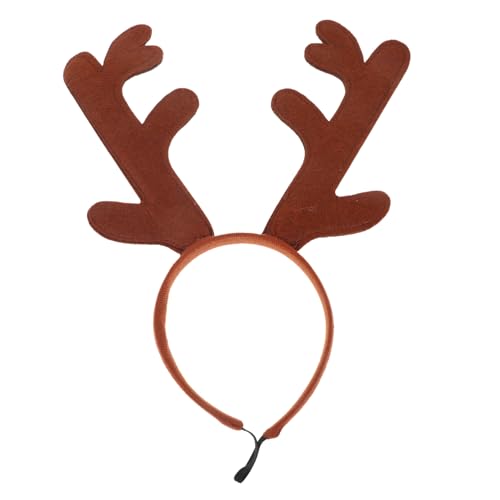 CLISPEED Weihnachtliches Haustier Haarreif Rentiergeweih aus Weichem Plüsch Leichtes Weihnachtskostüm Zubehör für Hunde Katzen Festliche Party und Fotorequisiten CLISPEED Weihnachtliches Haustier Haarreif Rentiergeweih aus Weichem Plüsch Leichtes Weihnachtskostüm Zubehör für Hunde Katzen Festliche Party und Fotorequisiten von CLISPEED