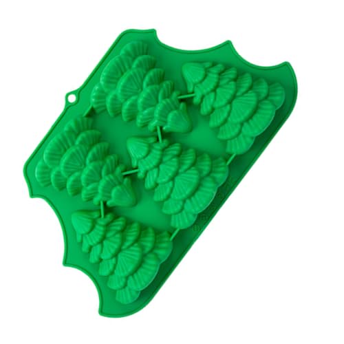 CLISPEED Weihnachtsbaum Silikonform Fach DIY Epoxidharz Gießform Leicht Entformbar Bruchsicher für Kreative Bastelprojekte und Individuelle Weihnachtsdeko Flexibel Tragbar CLISPEED Weihnachtsbaum Silikonform Fach DIY Epoxidharz Gießform Leicht Entformbar Bruchsicher für Kreative Bastelprojekte und Individuelle Weihnachtsdeko Flexibel Tragbar von CLISPEED