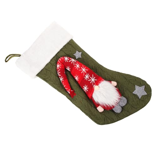 CLISPEED Weihnachtssocke Grüne Gestrickte Weihnachtsstrümpfe Waldmotive Weihnachtsdeko Süßigkeitenbeutel Hängend Für Kamin Fenster Treppe Festliche Dekoration CLISPEED Weihnachtssocke Grüne Gestrickte Weihnachtsstrümpfe Waldmotive Weihnachtsdeko Süßigkeitenbeutel Hängend Für Kamin Fenster Treppe Festliche Dekoration von CLISPEED