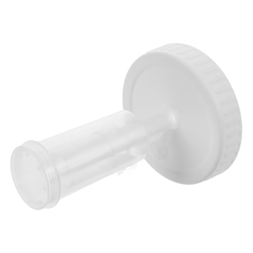 CLISPEED Weithals Glasdeckel mit Ventil Glasdeckel für Einmachgläser Auslaufsicherer Ersatzdeckel 86mm für Fermentation und Bpa Frei von CLISPEED