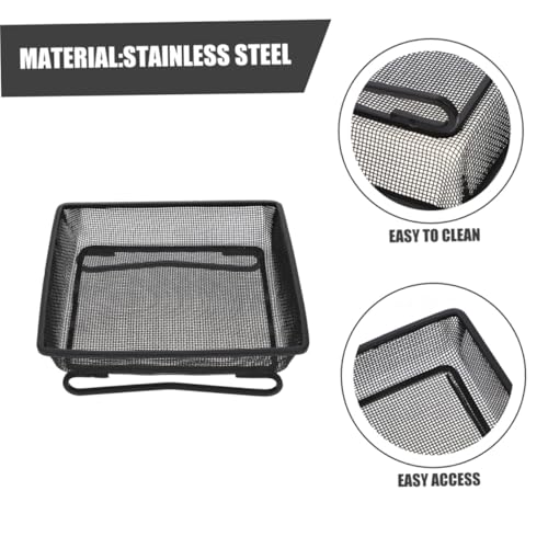 CLISPEED Wetterfeste Edelstahl Vogel-futterstation Stabile Bodenschale mit Metallnetz Robustes Outdoor-futtertablett für Wildvögel im Garten Leicht zu Reinigen und Langlebig CLISPEED Wetterfeste Edelstahl Vogel-futterstation Stabile Bodenschale mit Metallnetz Robustes Outdoor-futtertablett für Wildvögel im Garten Leicht zu Reinigen und Langlebig von CLISPEED