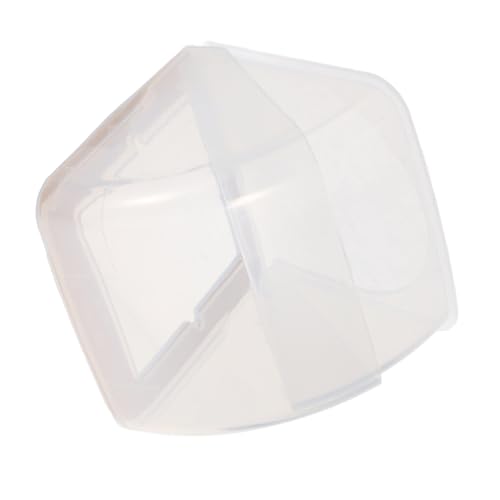 CLISPEED Wetterfeste Steckdosenbox Außen Transparent Weiß Elektrische Abdeckung Für Outdoor Steckdose Schutz Vor Regen Und Staub Kompatibel Mit Ladestationen Robust Und Installieren von CLISPEED