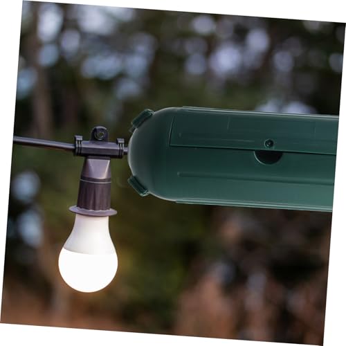 CLISPEED Wetterfeste Verlängerungskabel Schutzbox mit Verbesserter Krallensicherung Wetterfeste Kabelschutz Außensteckdose für Innen und Außen Robuste Abdeckbox für Elektrowerkzeuge und von CLISPEED
