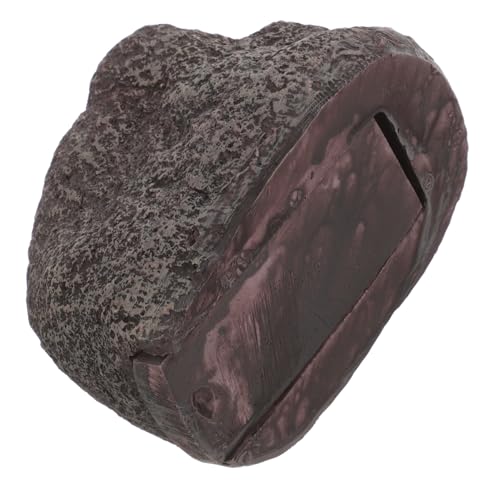 CLISPEED Wetterfester Schlüsselversteck Steinoptik Outdoor Schlüssel Safe Box Wetterbeständig Robust für Garten und Unauffälliger Fake Rock Schlüsselhalter mit Langlebigem Realistischem CLISPEED Wetterfester Schlüsselversteck Steinoptik Outdoor Schlüssel Safe Box Wetterbeständig Robust für Garten und Unauffälliger Fake Rock Schlüsselhalter mit Langlebigem Realistischem von CLISPEED