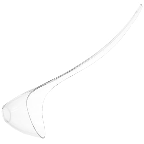 CLISPEED Wiederverwendbare Suppenkelle Robustes Servierbesteck mit Ergonomischem Griff Transparentes PC Material für Zuhause Partys und Buffets Langlebig von CLISPEED