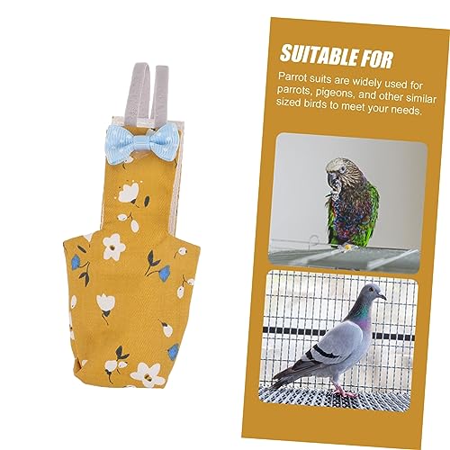 CLISPEED Wiederverwendbare Vogelwindel aus Baumwolle Sanft Atmungsaktiv Vogel fluganzug für Kleine Papageien Nymphensittiche Parakeets Täglicher Schutz und Sauberkeit in Lebhaften Farben CLISPEED Wiederverwendbare Vogelwindel aus Baumwolle Sanft Atmungsaktiv Vogel fluganzug für Kleine Papageien Nymphensittiche Parakeets Täglicher Schutz und Sauberkeit in Lebhaften Farben von CLISPEED