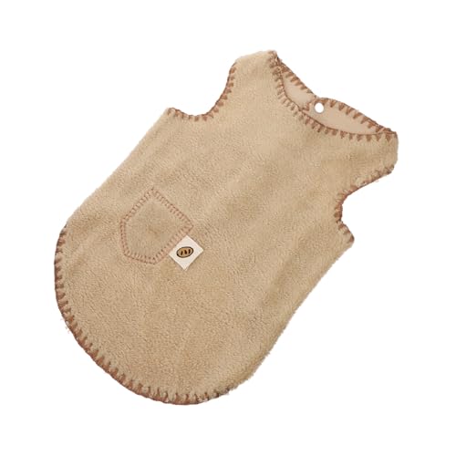 CLISPEED Winter Weste für Hunde Warme Einfarbige Hundeweste aus Weichem Material Leichter Bequemer Wintermantel für Kleine Welpen Pflegeleicht und Modisch für Kalte Tage CLISPEED Winter Weste für Hunde Warme Einfarbige Hundeweste aus Weichem Material Leichter Bequemer Wintermantel für Kleine Welpen Pflegeleicht und Modisch für Kalte Tage von CLISPEED