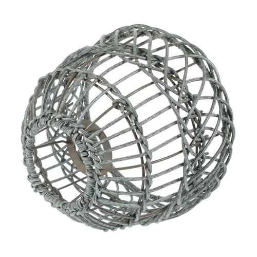 CLISPEED Woven Deckenlampe Lampenschirm aus Robustem Material Installieren Gemütliche Beleuchtung für Wohn Hotel Restaurantbereich Passend für Fassungen von CLISPEED