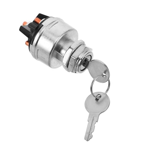 CLISPEED Zündschloss mit Schlüssel für Lkw Traktoren Baumaschinen Robustes Starter schalterset Einfache Nachrüstung für Nutzfahrzeuge und Landwirtschaftsmaschinen CLISPEED Zündschloss mit Schlüssel für Lkw Traktoren Baumaschinen Robustes Starter schalterset Einfache Nachrüstung für Nutzfahrzeuge und Landwirtschaftsmaschinen von CLISPEED