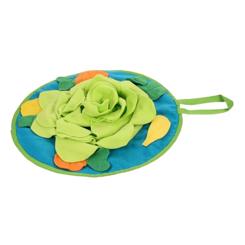 CLISPEED für Kleintiere Langlebige Fressmatte aus Ungiftigem Material Fördert Natürliche Futtersuchinstinkte von Kaninchen und Hamstern Interaktives Beschäftigungsspielzeug für Haustiere von CLISPEED