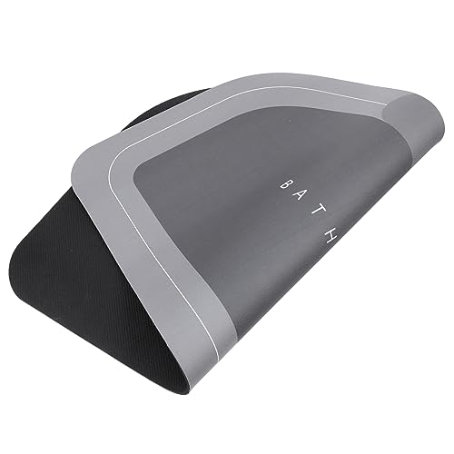 CLISPEED rutschfeste Badematte Hochabsorbierende Bodenschutzmatte für Badezimmer Küche und Toiletten Schnelltrocknend Langlebig und Leicht Dunkelgrau CLISPEED rutschfeste Badematte Hochabsorbierende Bodenschutzmatte für Badezimmer Küche und Toiletten Schnelltrocknend Langlebig und Leicht Dunkelgrau von CLISPEED