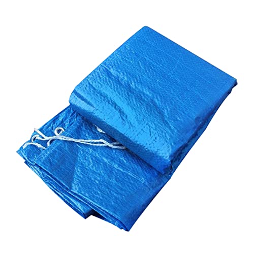 CLISPEED staubdichte Poolabdeckung Regenfeste Poolabdeckung Poolplane Schwimmbadabdeckung Becken mit Boden aufblasbare Pools aufblasbarer Pool Schwimmbadmatte Pool-Schattenabdeckung Blue von CLISPEED