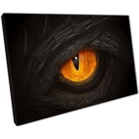 Fantasy Dragon Art Print Auf Leinwand Warmes Gelb Schuppendesign Für Das Haus Oder Büro Dekor Fantasy Dragon Art Print Auf Leinwand Warmes Gelb Schuppendesign Für Das Haus Oder Büro Dekor von CLKPrintArt