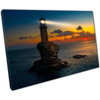 Leuchtturm Tourlitis Leinwand Wand Kunst Druck Chora Andros Insel Griechenland Seascape Haus Büro Dekor Leuchtturm Tourlitis Leinwand Wand Kunst Druck Chora Andros Insel Griechenland Seascape Haus Büro Dekor von CLKPrintArt