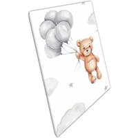 Niedlicher Teddybär Mit Luftballons Aquarell Wand Kunst Druck Kinderzimmer Dekor Leinwand Bild Für Home Office Niedlicher Teddybär Mit Luftballons Aquarell Wand Kunst Druck Kinderzimmer Dekor Leinwand Bild Für Home Office von CLKPrintArt
