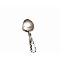 Ein Zarter Anfang Der 1900Er Jahre Rogers Designer "Brautschleier' Edition Flower Embossed Demitasse Spoon, 17, 68 Gramm #3434 Ein Zarter Anfang Der 1900Er Jahre Rogers Designer "Brautschleier' Edition Flower Embossed Demitasse Spoon, 17, 68 Gramm #3434 von CLLEWISLLC