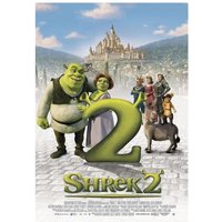 Shrek 2 Poster Gruppenbild vor Schloss von CLOSE UP