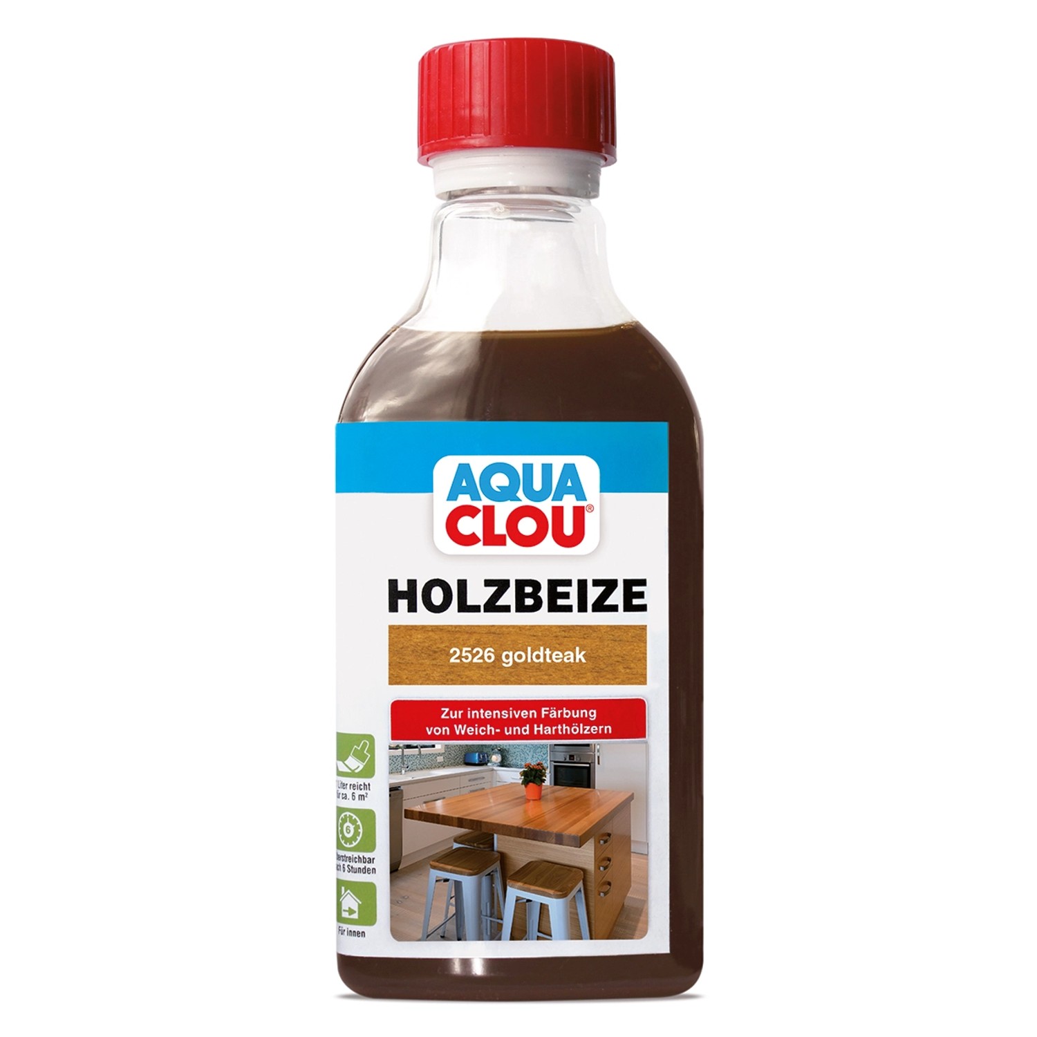 Aqua Clou Holzbeize Goldteak 250 ml von CLOU