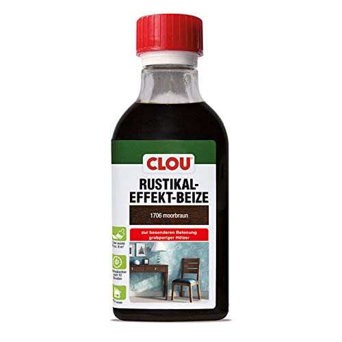 CLOU B4 Rustikaleffekt-Beize moorbraun 250 ml CLOU B4 Rustikaleffekt-Beize moorbraun 250 ml von CLOU
