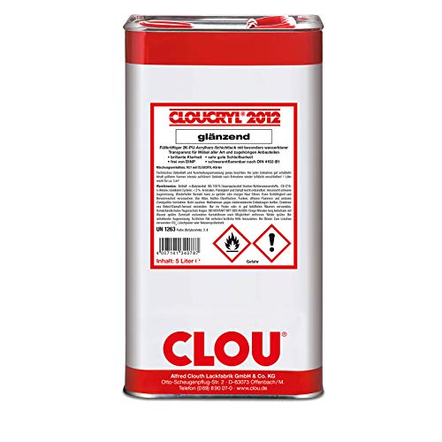 CLOU CLOUCRYL 2012 glänzend 5 Liter von CLOU