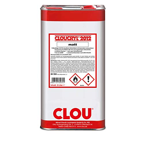 CLOU CLOUCRYL 2012 matt 5 Liter von CLOU