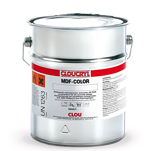 CLOU CLOUCRYL MDF-Color RAL 9010 reinweiß 20 Liter CLOU CLOUCRYL MDF-Color RAL 9010 reinweiß 20 Liter von CLOU