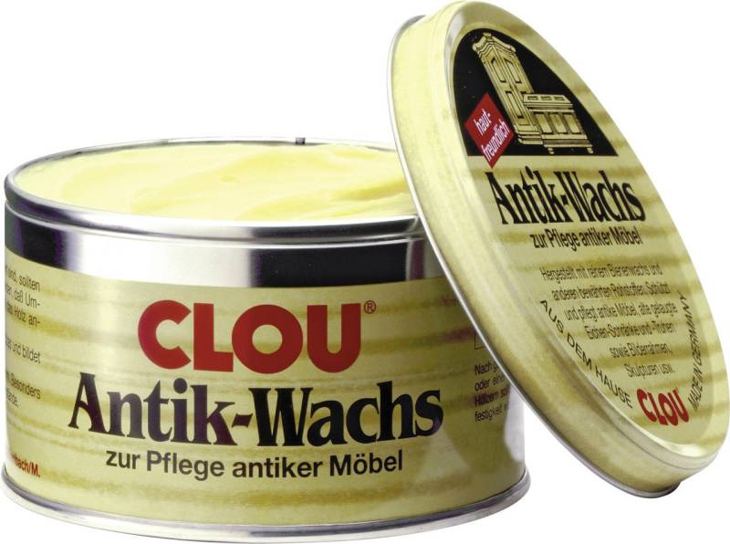 CLOU Clou Antik Wachs fest natur 375 ml Holzpflegeöl CLOU Clou Antik Wachs fest natur 375 ml Holzpflegeöl von CLOU