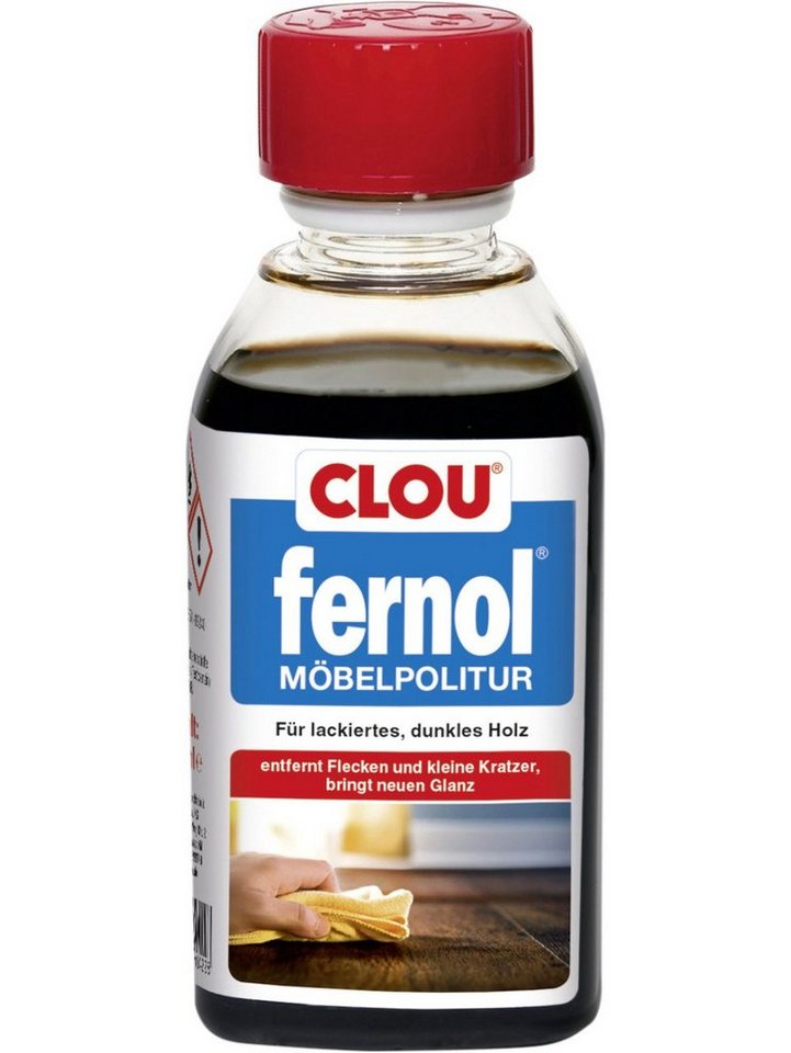 CLOU Clou fernol Möbelpolitur 150 ml dunkel Holzpflegeöl CLOU Clou fernol Möbelpolitur 150 ml dunkel Holzpflegeöl von CLOU