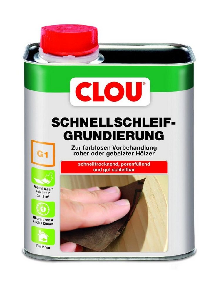 CLOU Haftgrund Clou Schnellschleif Grundierung G1 750 ml CLOU Haftgrund Clou Schnellschleif Grundierung G1 750 ml von CLOU