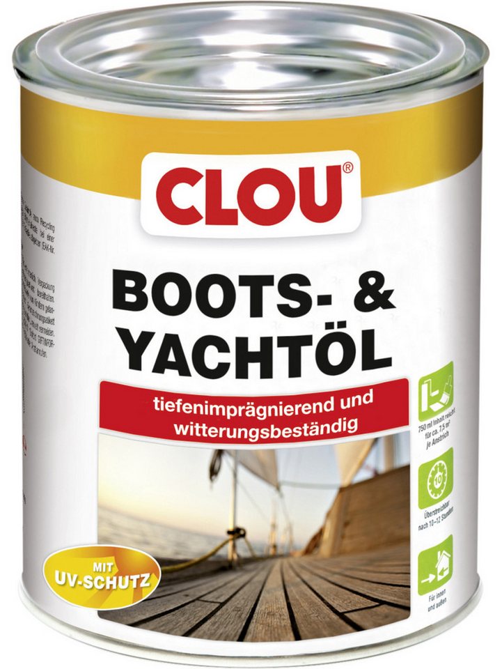 CLOU Hartholzöl Clou Bootsöl 750 ml von CLOU