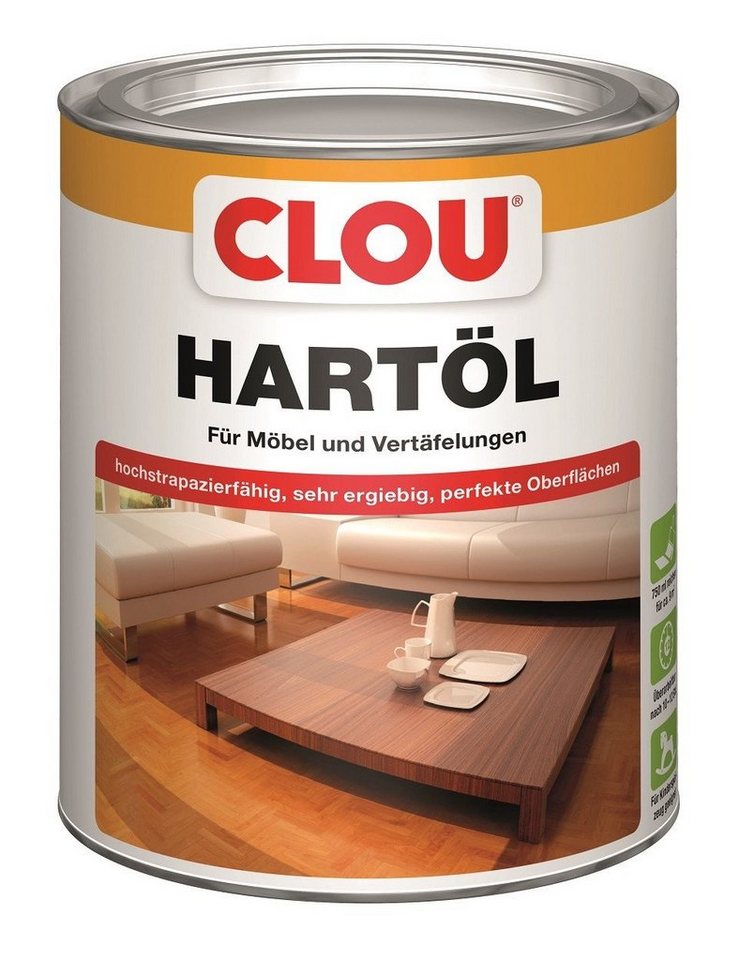 CLOU Hartholzöl Clou Hartöl 750 ml farblos von CLOU