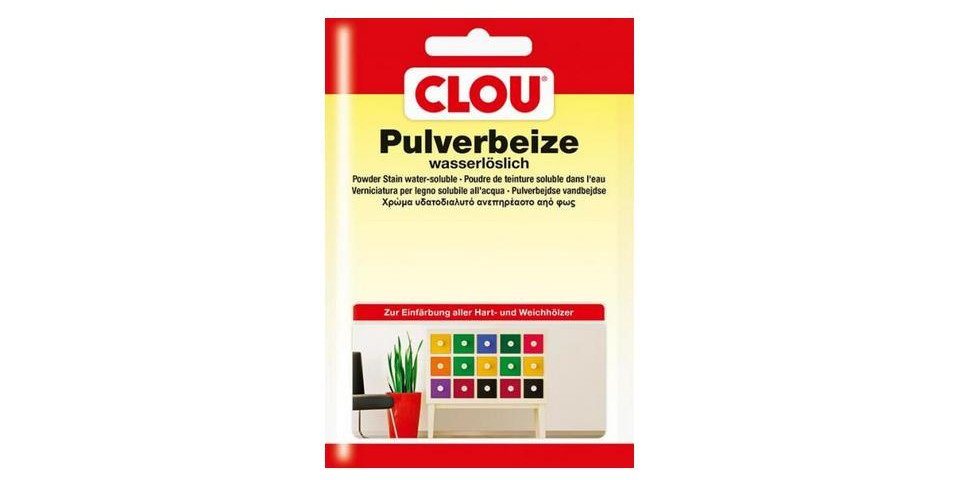 CLOU Holzbeize Clou Pulverbeize 5 g eiche hell CLOU Holzbeize Clou Pulverbeize 5 g eiche hell von CLOU