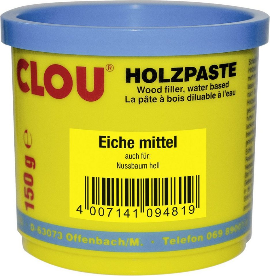 CLOU Holzlack Clou Holzpaste 150 g eiche mittel CLOU Holzlack Clou Holzpaste 150 g eiche mittel von CLOU